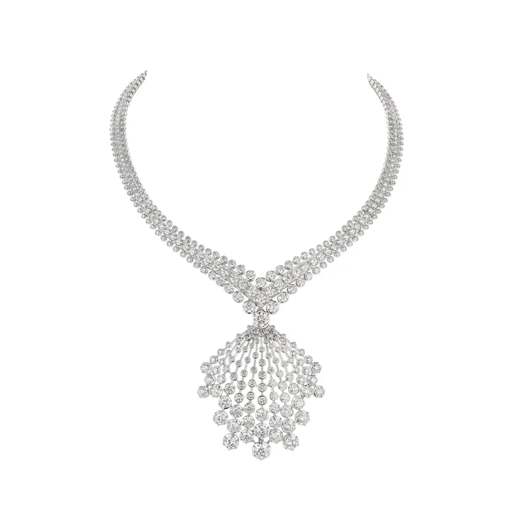 宋慧喬佩戴的Peppercorn項鍊。品牌提供