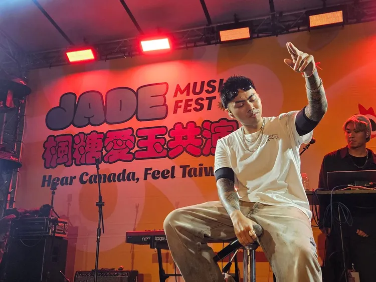 栗子參與演出。Jade Music Fest提供