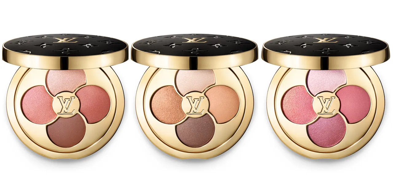 LV Ombres眼影盤（左至右）#650、#150、#350，各7900元。品牌提供