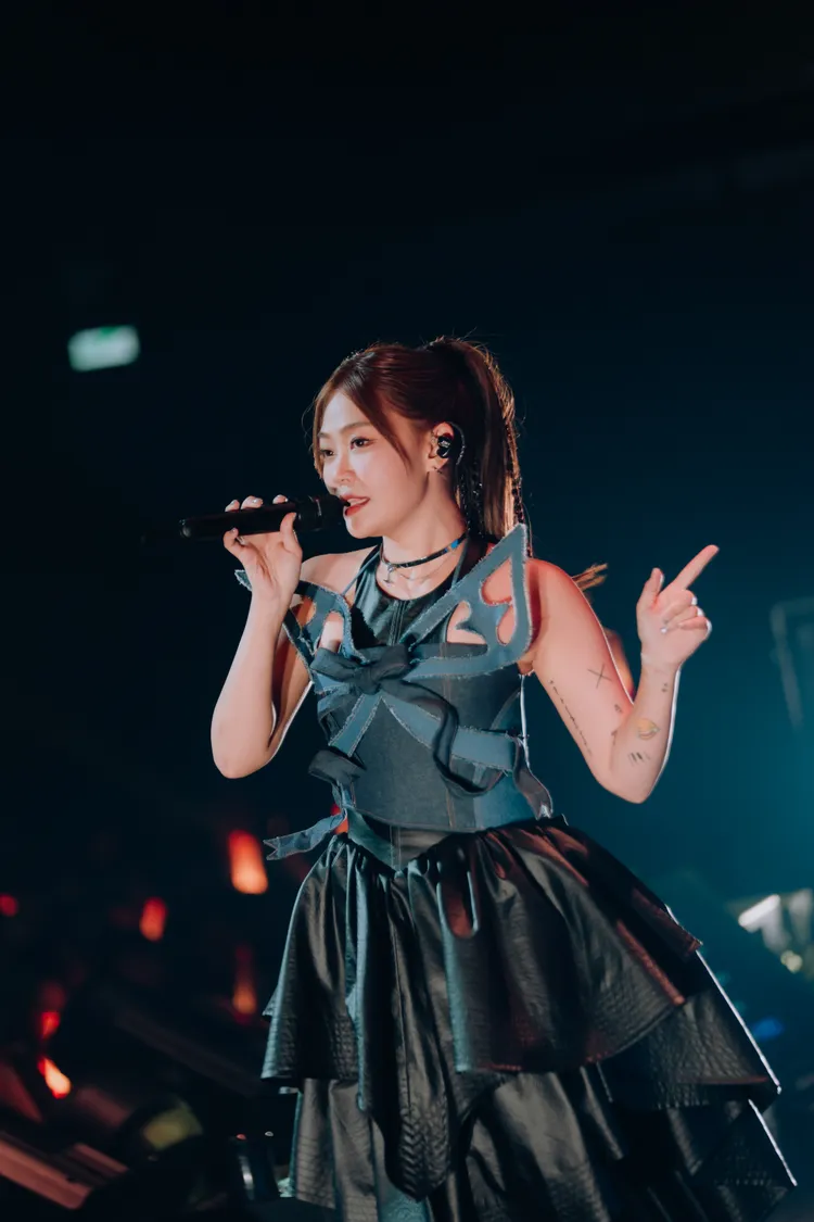 大穎一連兩天在台北開唱。KKLIVE提供