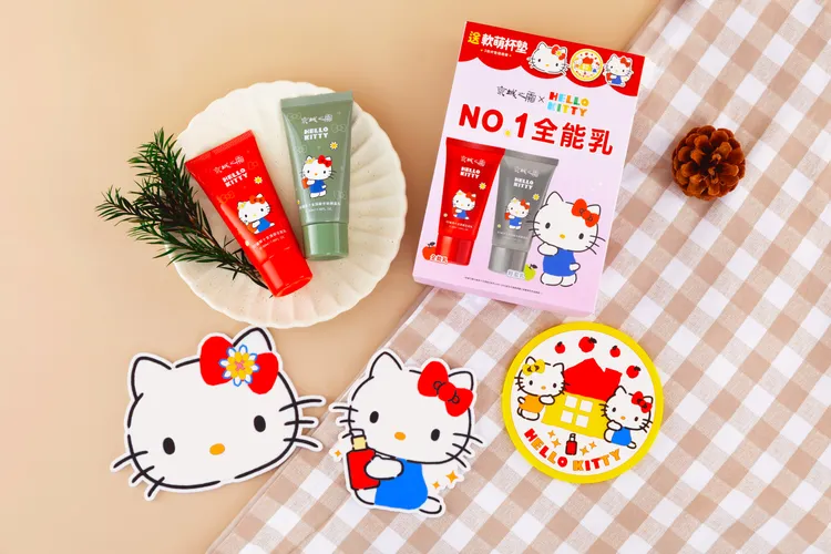 屈臣氏限定Hello Kitty組合。品牌提供