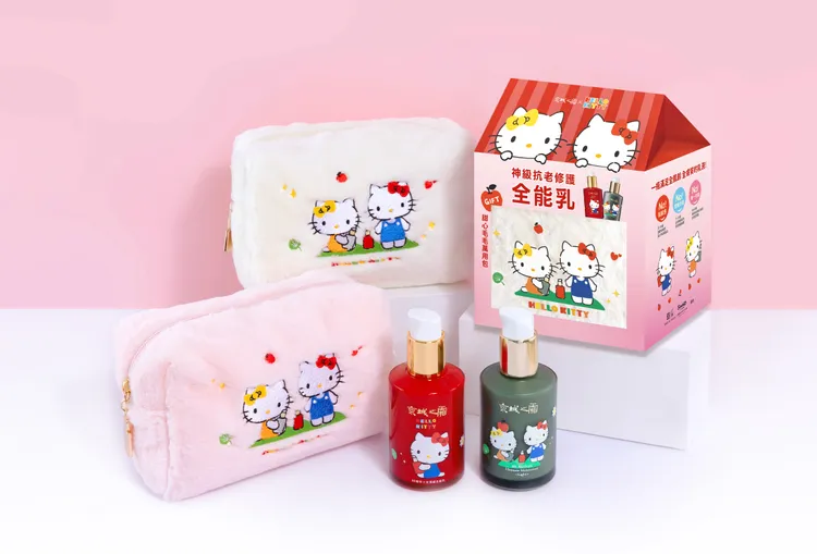 屈臣氏限定Hello Kitty組合。品牌提供