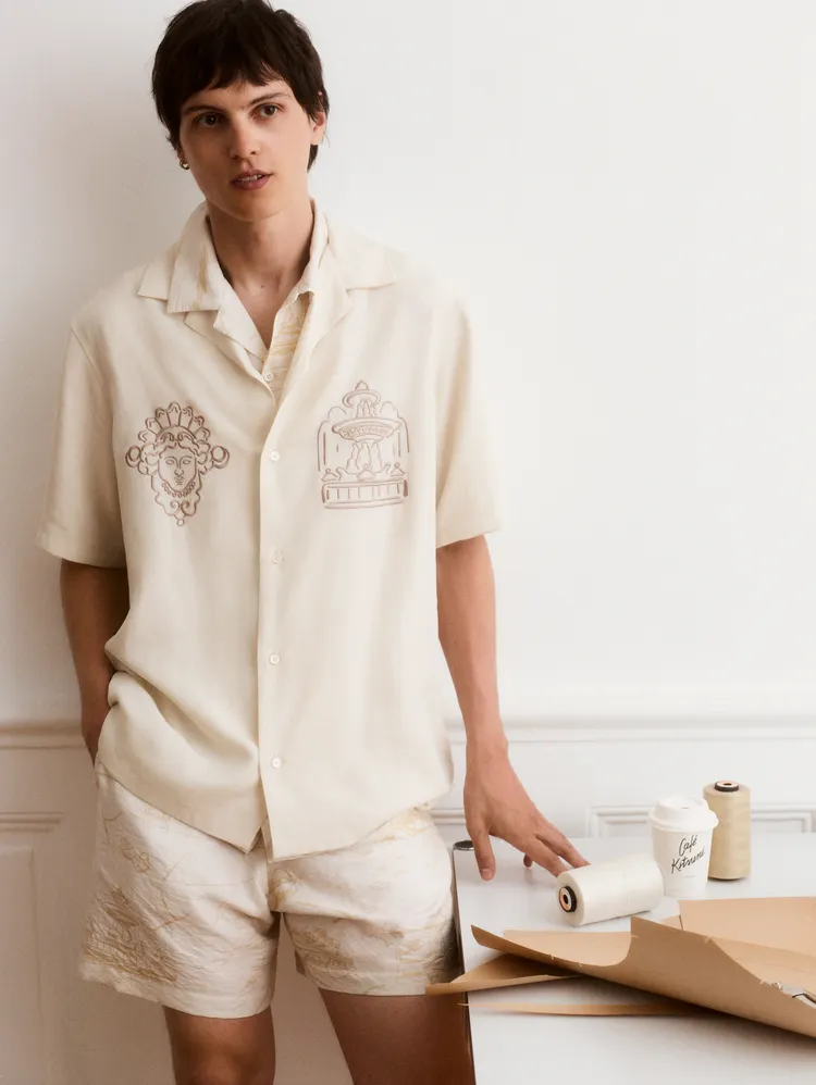 服裝設計延續「Paris–Tokyo」雙城精神。品牌提供