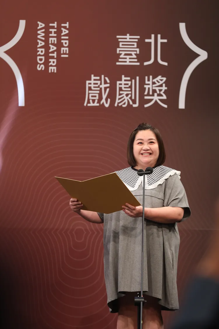 第二屆臺北戲劇獎揭獎嘉賓鍾欣凌。華視提供