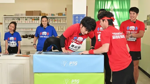 唐從聖出意外！挑戰跳箱摔倒　錢薇娟驚呼：太誇張