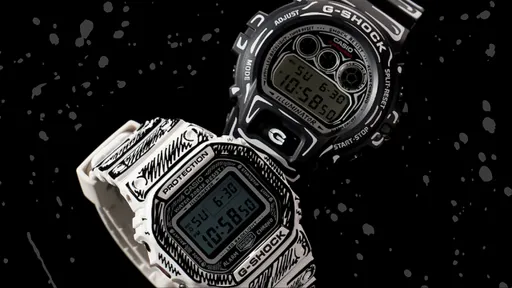 G-SHOCK新聯名把經典型號變漫畫　黑白線條畫出2D手錶