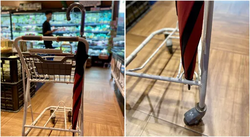 全聯推車下方「神秘圓環」用途曝光！網狂讚：很棒的設計