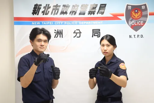 暖心挺警！蘆洲復興福德宮慨捐400雙防割手套　第一線執勤更安心