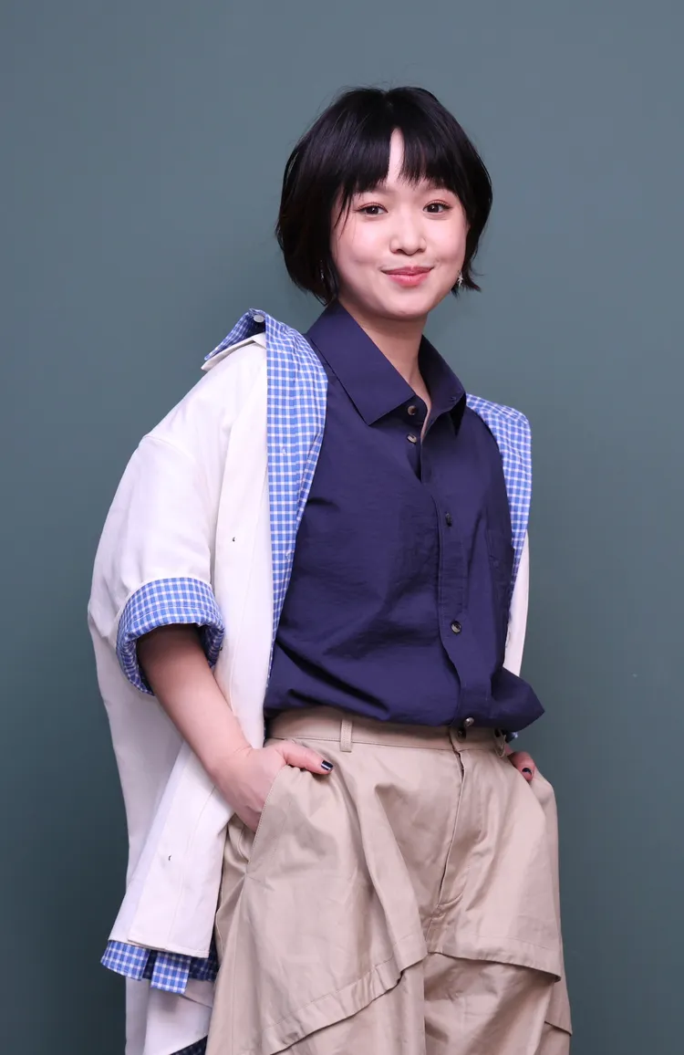 嚴正嵐有張可愛娃娃臉。莊宗達攝