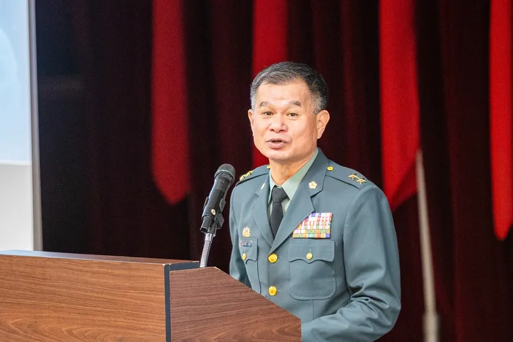 國防部戰略規劃司司長黃文啓中將。國防部提供