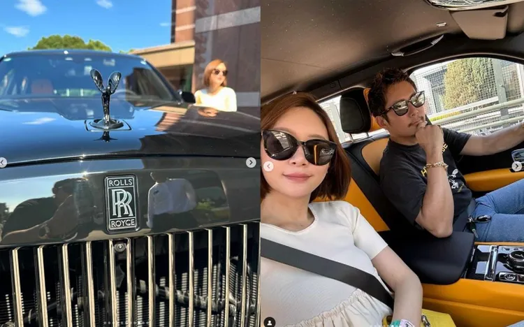 黑木啓司2024年買下頂級豪車Rolls-Royce Cullinan Black Badge，價值2千多萬台幣。翻攝黑木啓司IG