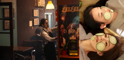 徐懷鈺打工畫面曝光　放飛自我臉敷黃瓜片