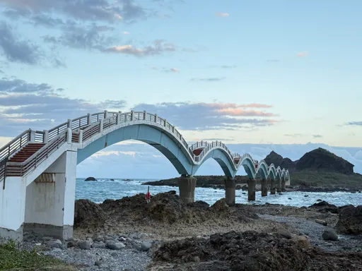 三仙台八拱橋下月封橋　整修抗震抗鹽害明年底完工