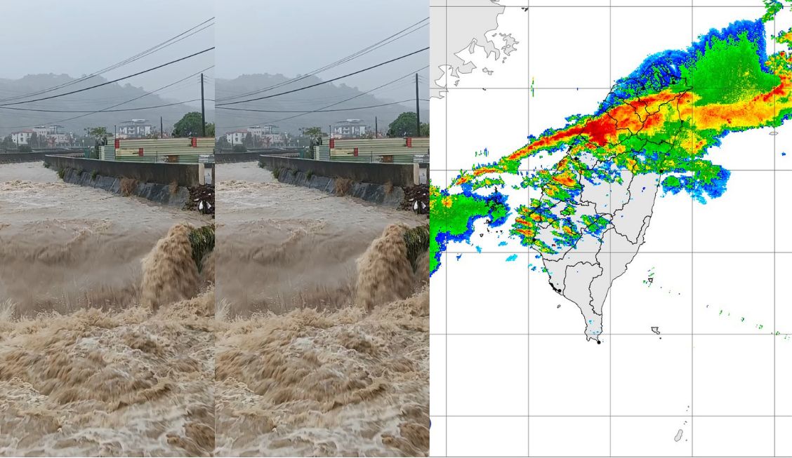 苗栗泥流暴漲「再2分鐘就逃不出來…」 恐怖畫面曝光