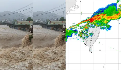 苗栗泥流暴漲「再2分鐘就逃不出來…」　恐怖畫面曝光