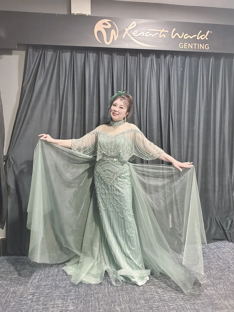 陳思安擔任蔡小虎大馬雲頂演唱會特別嘉賓演出。豪記唱片提供