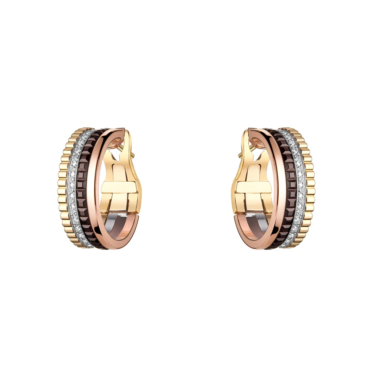 BOUCHERON Quatre Classique系列耳環，40萬4000元。品牌提供