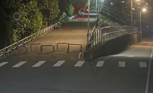 北市河堤搶奪！散步女深夜驚魂　警獲報20分鐘逮黑衣壯男