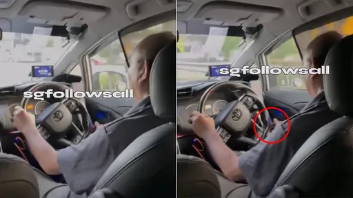 車內傳出輕微呻吟聲　竟是運將開車邊低頭看A片