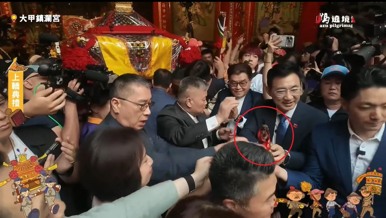 大甲媽祖「千里眼將軍」摔落地面　專家示警：主事者眼光要放遠