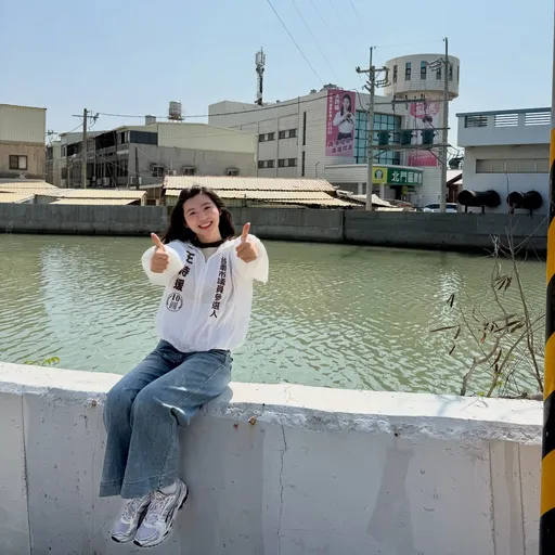 南市二選區新人來了！美女執行長王詩媛參選　勤跑基層挑戰「前輩們」