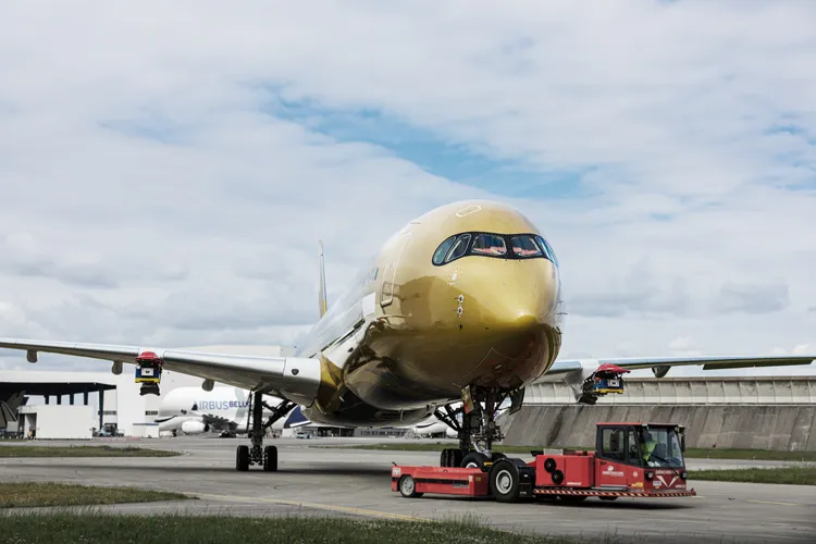 飛機完成塗裝。翻攝自星宇X