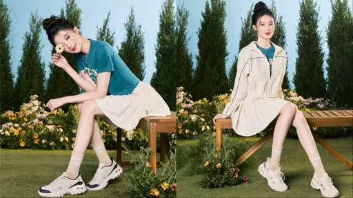 葉舒華美美當山系少女　2雙SKECHERS厚底鞋上腳可鹽可甜