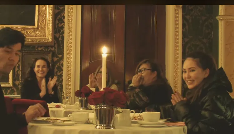 周董包下古堡，準備向昆凌求婚的珍貴畫面。翻攝周杰倫YT