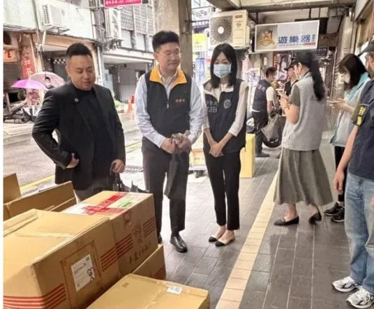 新竹地檢署第三波聯合稽查。新竹地檢署提供