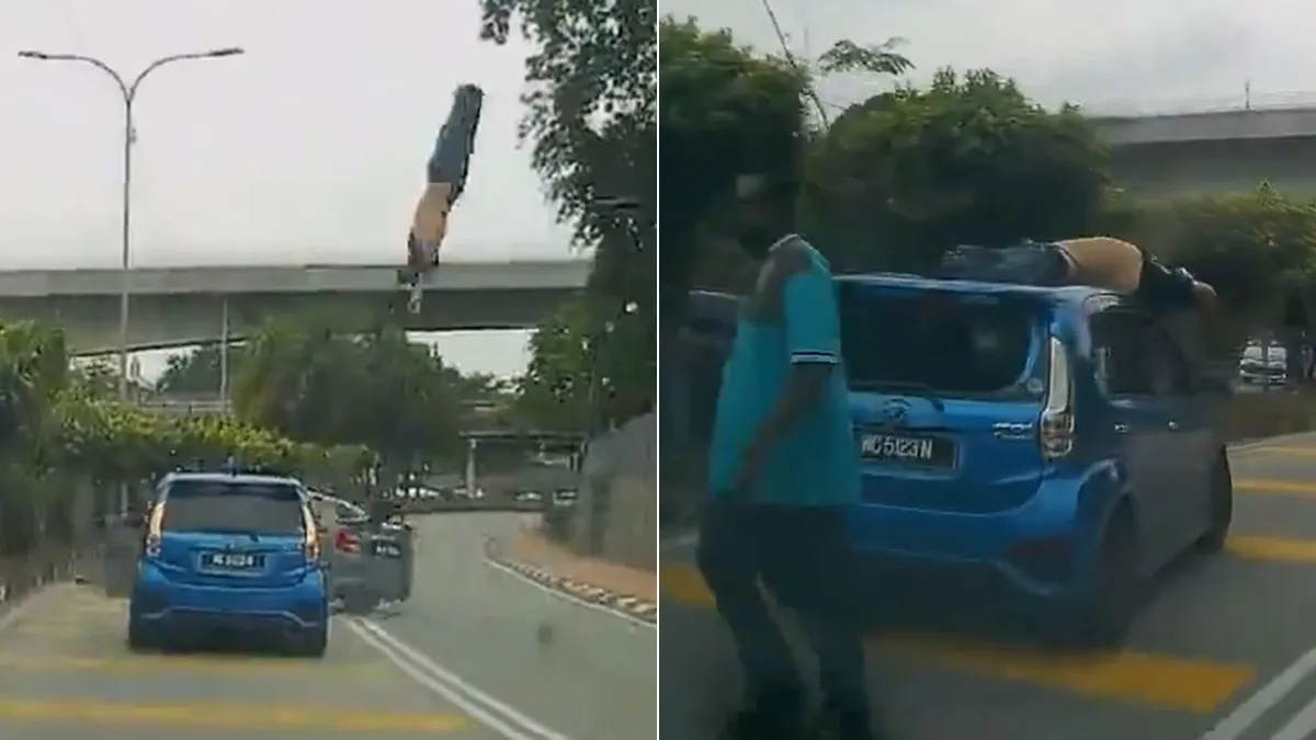 驚悚影片｜騎士過彎遭逆向撞飛　騰空狂轉3圈「正中車頂慘死」