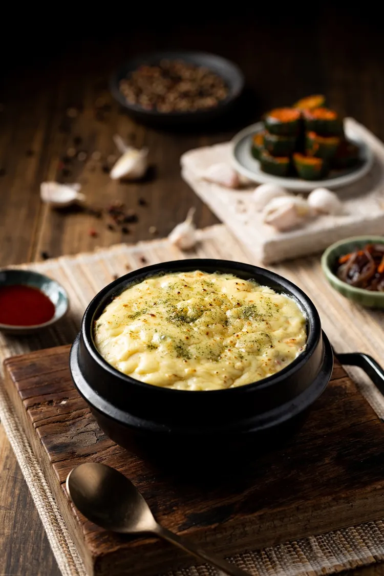 姜滿堂三重起司蒸蛋。業者提供