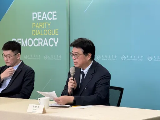 陸委會批鄭習會：「和平框架」實為「統一框架」　把毒藥當解藥