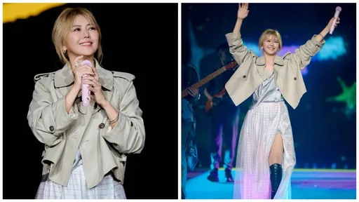 孫燕姿台北大巨蛋開唱倒數　吉隆坡穿Giorgio Armani好輕盈