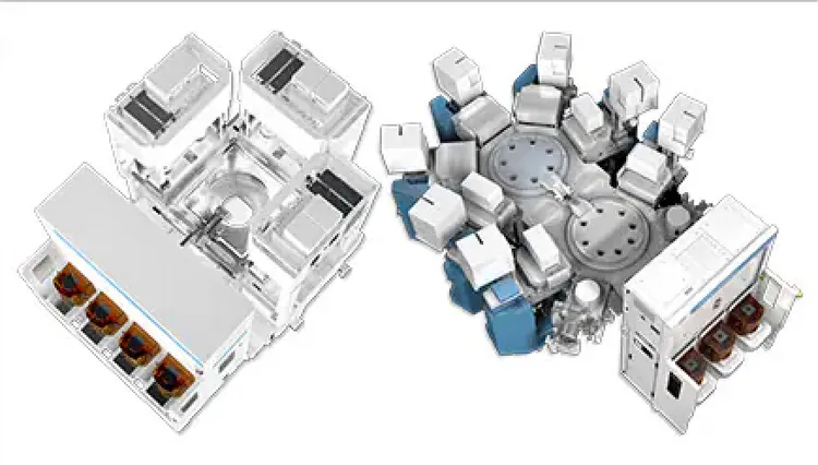 應用材料推出兩大新晶片製造系統，瞄準2奈米及更先進製程，透過原子級材料沉積技術提升效能與能效，支援AI基礎建設發展。翻攝應材官網