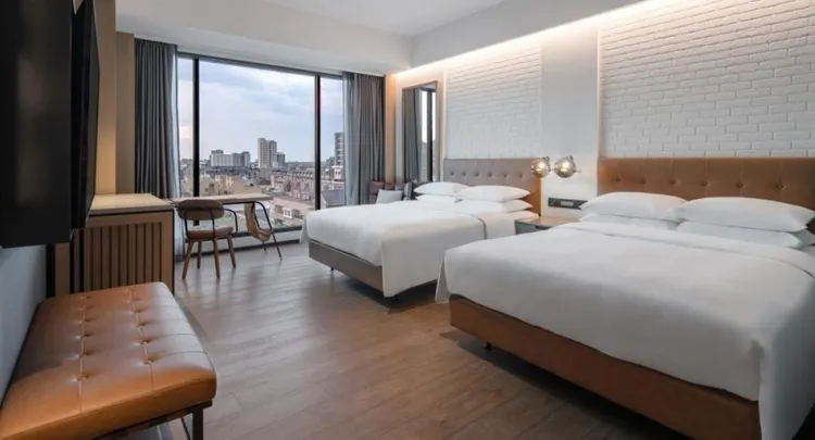 冠軍獨得「八里福朋喜來登酒店」雅致客房雙人住宿券2張。館方提供