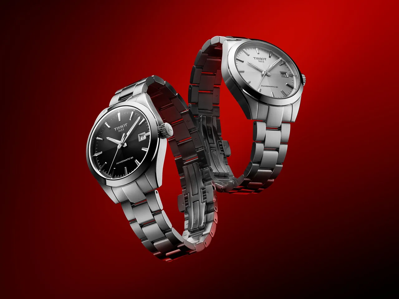 Gentleman紳士系列38mm自動腕錶以俐落精鋼線條勾勒出剛柔並濟的質感。品牌提供