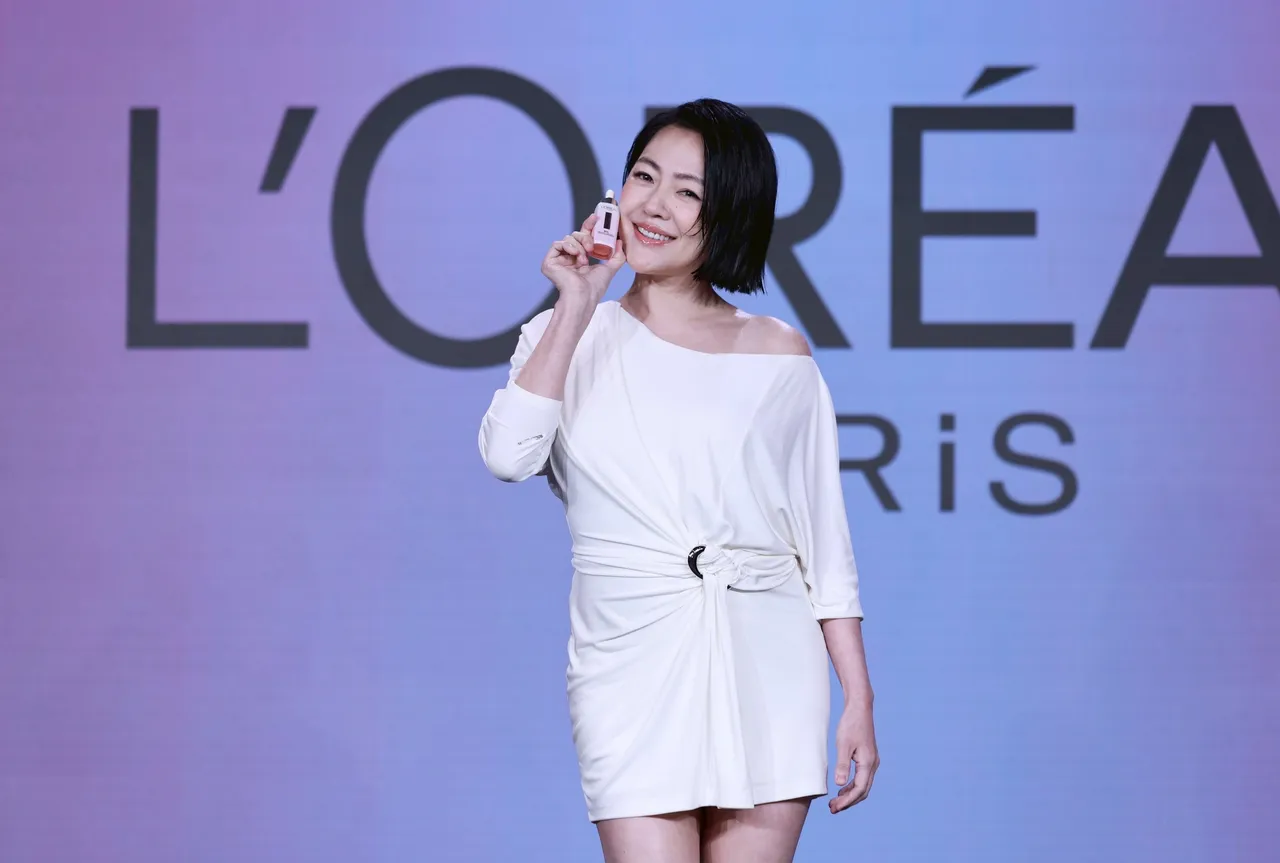 小S分享愛用的吧移來雅保養品。彭欣偉攝