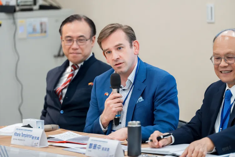 這次論壇匯聚多位來自國際智庫與專業機構的代表，包括哈德遜研究所資深研究員 Riley Walters、史丹佛大學胡佛研究所研究員 Kharis Templeman。基金會提供