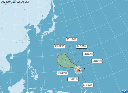 今日高溫飆36°C　辛樂克後天轉強颱！