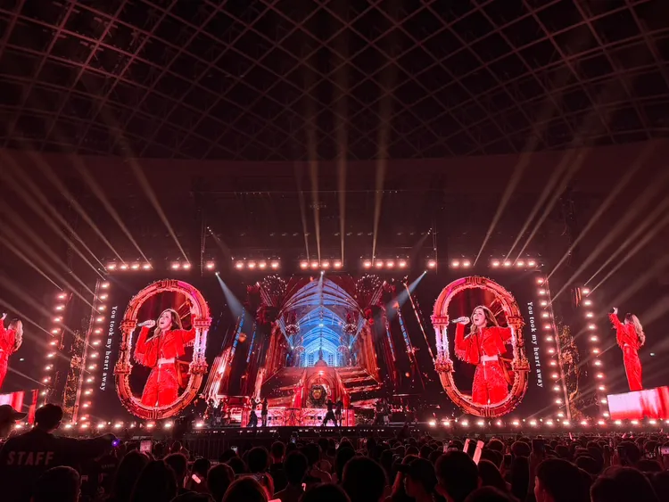 鄧紫棋今起一連四天在大巨蛋開唱。讀者提供