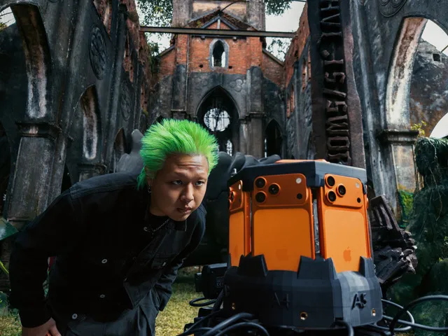 《HVL》專輯預告由MCK與導演Phương Vũ共同打造，拍攝過程以多台iPhone 17 Pro進行360°全景錄影，並搭配ProRes RAW與Apple Log2格式，呈現更高動態範圍與電影級畫面質感。Apple提供