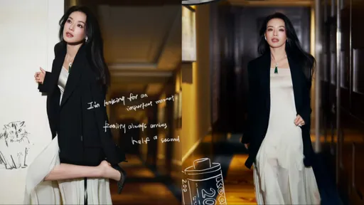 舒淇美踩Christian Louboutin紅底水晶鞋　女神走路都飄仙氣