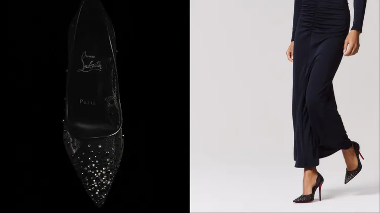 Miss Z Degrastrass Perla系列以透明細緻網布搭配水晶與珍珠。品牌提供