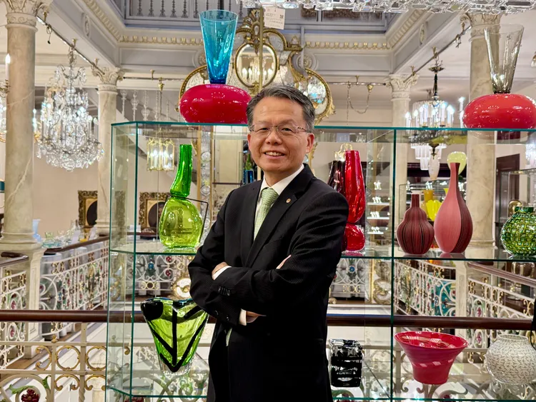 長榮航空總經理孫嘉明。莊偉祺攝