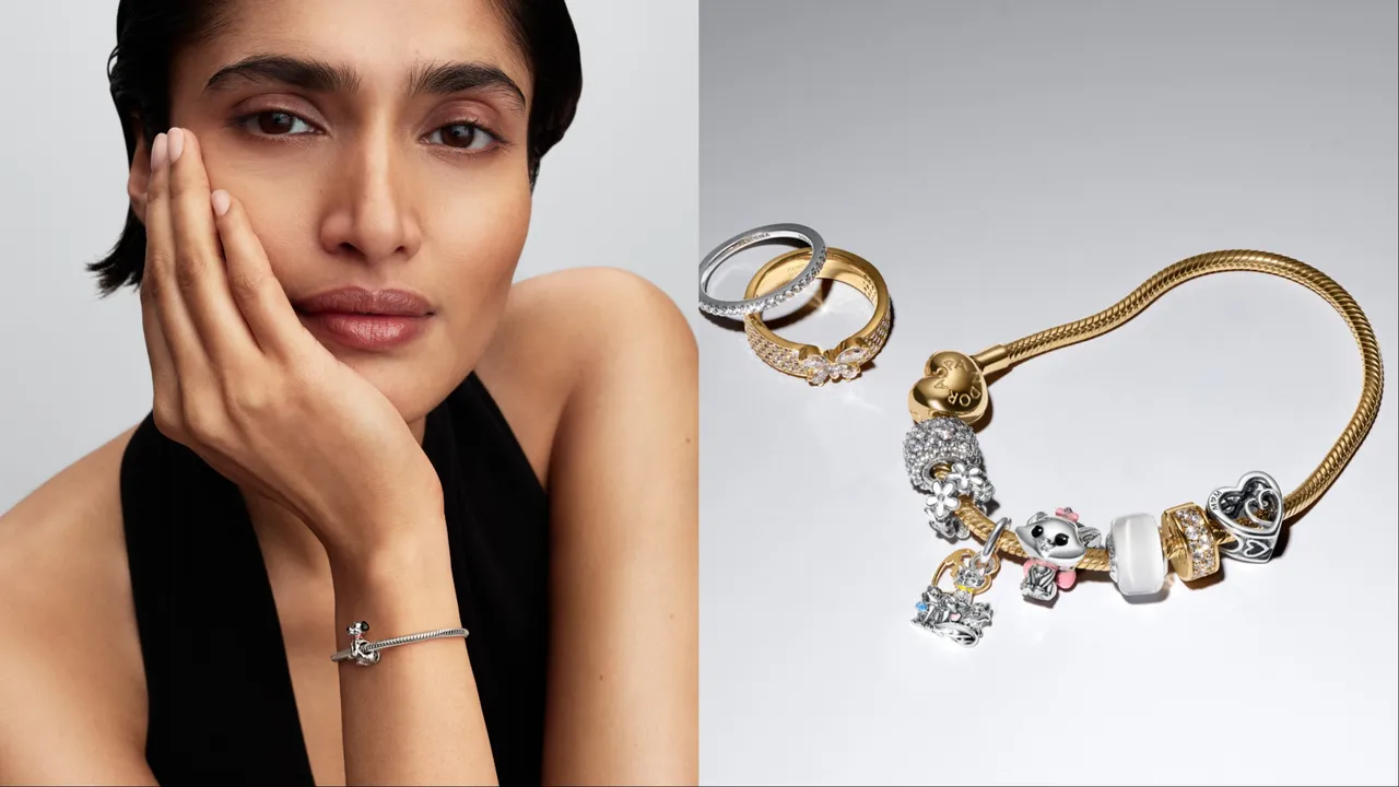 PANDORA推出「迪士尼貓狗系列」。品牌提供