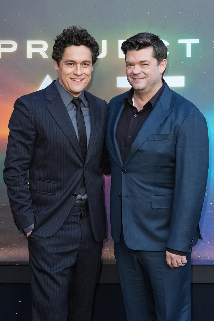 雙導演菲爾洛德（左）與克里斯多福米勒。路透