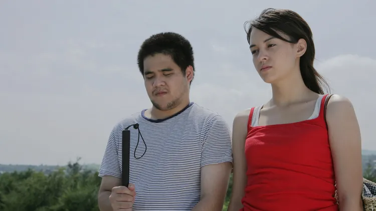 《天黑》由張榮吉執導、張榕容與黃裕翔深刻詮釋。台北電影節提供