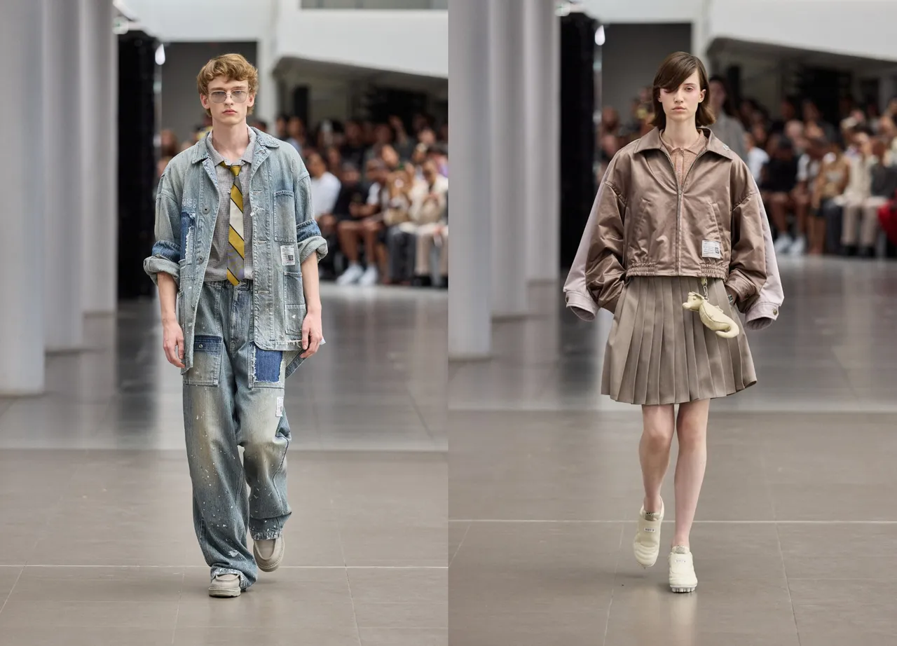 MMY 2026春夏系列聚焦在前後對調的剪裁、誇張四袖結構及多重穿法。品牌提供