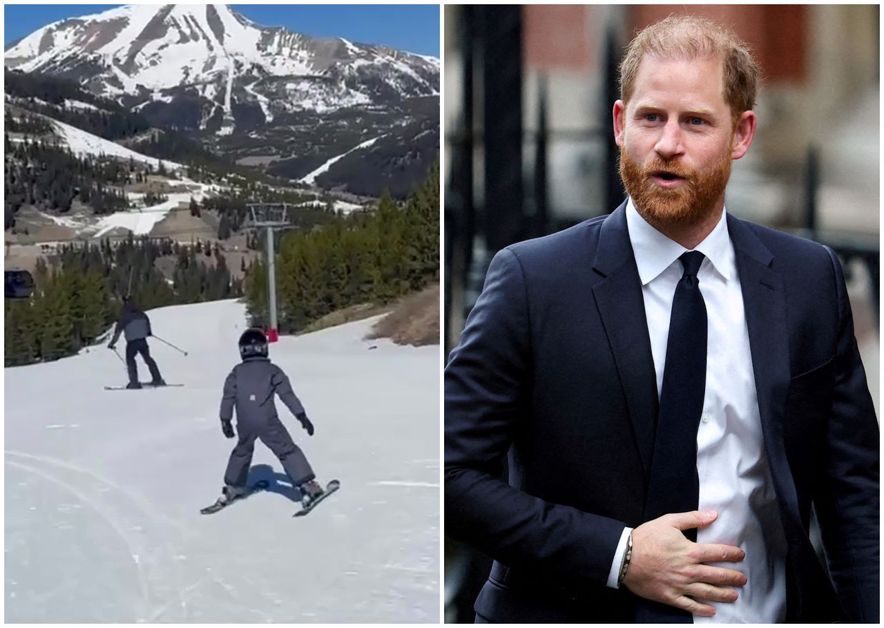 哈利與女記者曖昧訊息曝光 梅根急曬父子滑雪片轉焦點
