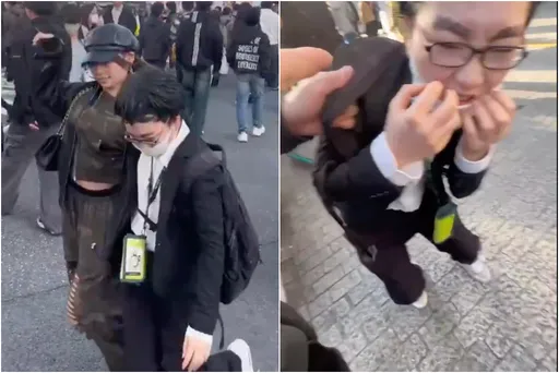 日本「撞人族」澀谷十字路口攻擊一女　當場被逮認慫道歉